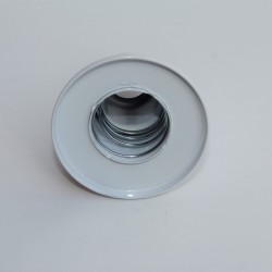 Towel Warmer Tube Hiding Sleeve Stringed Plastic White - Thumbnail