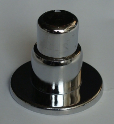 Towel Warmer Tube Hiding Sleeve Stringed Plastic Chrome
