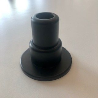 Pipe Sleeves - with Spring Aluminum Black