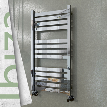  - Ibiza Acier Inoxydable Sèche Serviettes 500x960 Finition de polissage