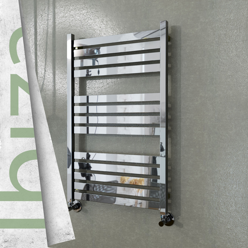 Ibiza Acier Inoxydable Sèche Serviettes 600x960 Finition de polissage