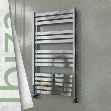  - Ibiza Stainless Steel Towel Warmer 600x1165 Polished Finish