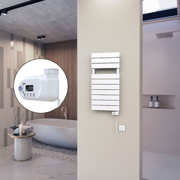 Ibiza Stainless Steel Towel Warmer 600x1165 Polished Finish - Thumbnail