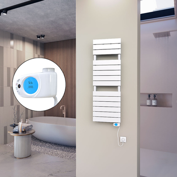 Ibiza Stainless Steel Towel Warmer 600x1165 Polished Finish - Thumbnail