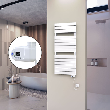 Ibiza Stainless Steel Towel Warmer 600x1165 Polished Finish - Thumbnail