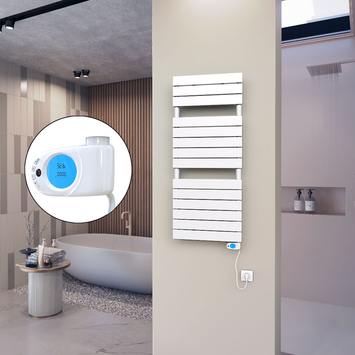 Ibiza Stainless Steel Towel Warmer 600x1165 Polished Finish - Thumbnail