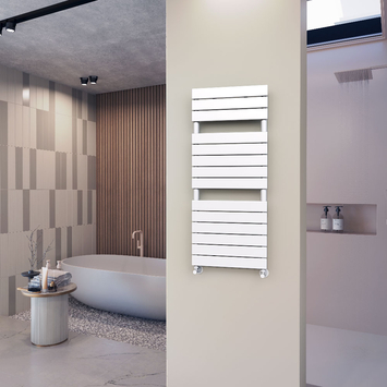 Ibiza Stainless Steel Towel Warmer 600x1165 Polished Finish - Thumbnail