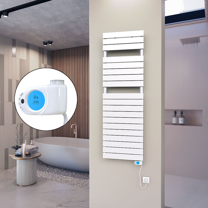 Ibiza Stainless Steel Towel Warmer 600x1165 Polished Finish