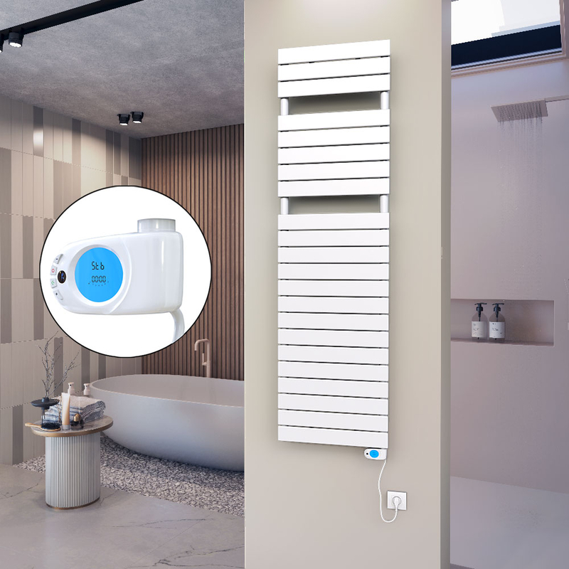 Ibiza Stainless Steel Towel Warmer 600x1165 Polished Finish