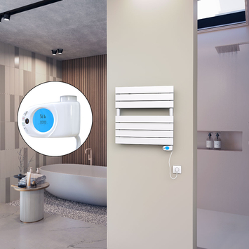 Ibiza Stainless Steel Towel Warmer 600x1165 Polished Finish - Thumbnail