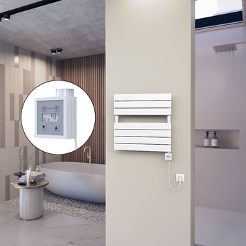Ibiza Stainless Steel Towel Warmer 600x1165 Polished Finish - Thumbnail