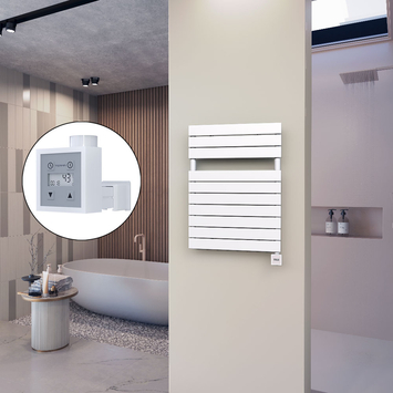 Ibiza Stainless Steel Towel Warmer 600x1165 Polished Finish - Thumbnail
