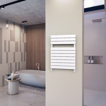 Ibiza Stainless Steel Towel Warmer 600x1165 Polished Finish - Thumbnail