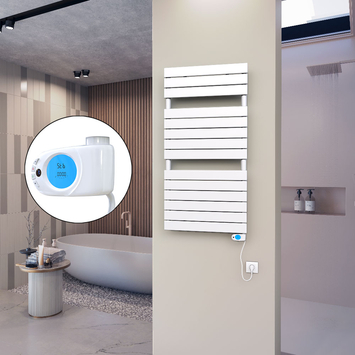 Ibiza Stainless Steel Towel Warmer 600x1165 Polished Finish - Thumbnail