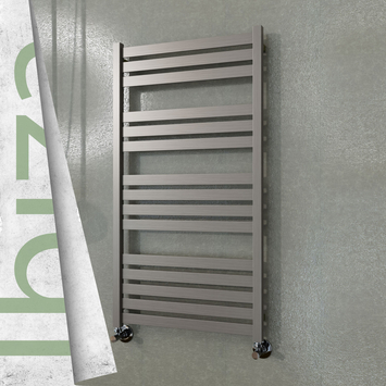  - Ibiza Decorative Towel Warmer 600x1165 (Stainless Steel) Satine Finish