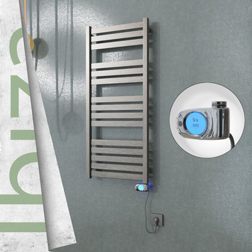 - Ibiza Electric Towel Warmer 500x1165 Satine Finish (Musa Thermostat) 300 W  - Ibiza Electric Towel Warmer 500x1165 Satine Finish (Musa Thermostat) 300 W