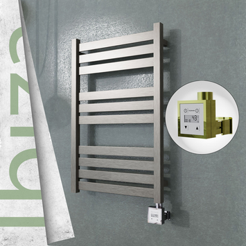 - IBIZA Stainless Steel Towel Warmer 500x780 Satin Polishing (KTX3 Thermostat) 300W  - IBIZA Stainless Steel Towel Warmer 500x780 Satin Polishing (KTX3 Thermostat) 300W