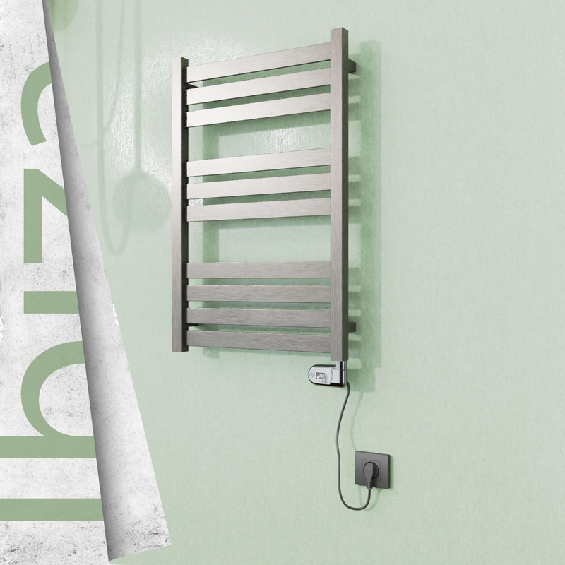 IBIZA Stainless Steel Towel Warmer 500x780 Satin Polishing (Thesis Thermostat) 300W