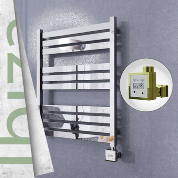 - Ibiza Electric Towel Warmer 600x780 Polished Finish Ktx3 200 W