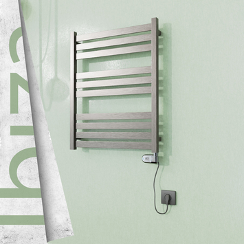 - Ibiza Electric Towel Warmer 600x780 Satine Finish (Thesis Thermostat) 200 W  - Ibiza Electric Towel Warmer 600x780 Satine Finish (Thesis Thermostat) 200 W