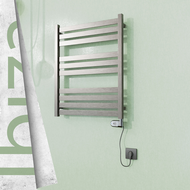 Ibiza Electric Towel Warmer 600x780 Satine Finish (Thesis Thermostat) 200 W