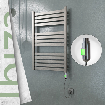 Radiva - Ibiza Electric Towel Warmer 600x960 Satine Finish (On/Off) 300 W