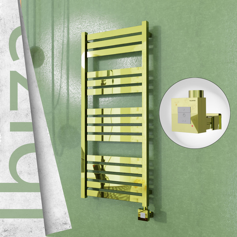 Ibiza Electric Towel Warmer 500x1165 Gold Ktx1 300 W Ibiza Electric Towel Warmer 500x1165 Gold Ktx1 300 W