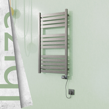 Radiva - Ibiza Elektrikli Havlupan 500x960 Satine Polisaj (Thesis Termostat) 300 W