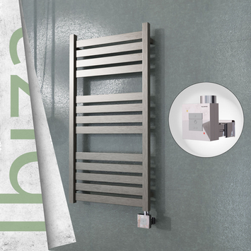 - Ibiza Electric Towel Warmer 500x960 Satine Finish Ktx1 300 W  - Ibiza Electric Towel Warmer 500x960 Satine Finish Ktx1 300 W