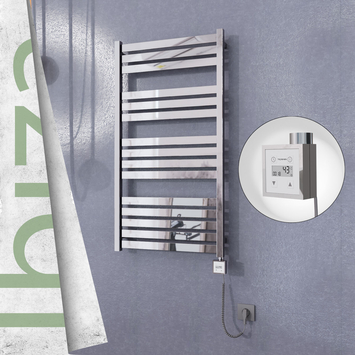 Radiva - Ibiza Elektrikli Havlupan 600x1165 Ayna Polisaj (KTX3 Termostat) 600W Spiral Kablolu
