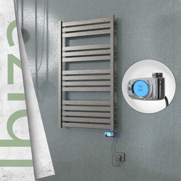 Radiva - Ibiza Elektrikli Havlupan 600x1165 Satine Polisaj (Musa Termostat) 600W