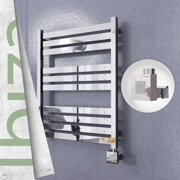  - Ibiza Sèche Serviettes Electrique 600x780 Finition de polissage Ktx1 300 Watt