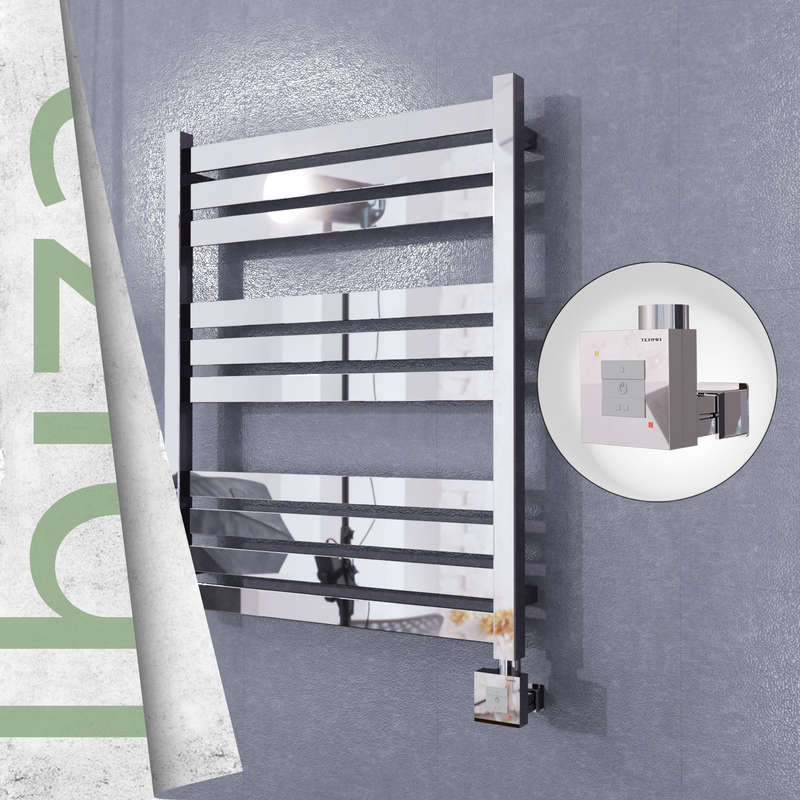 Ibiza Sèche Serviettes Electrique 600x780 Finition de polissage Ktx1 300 Watt