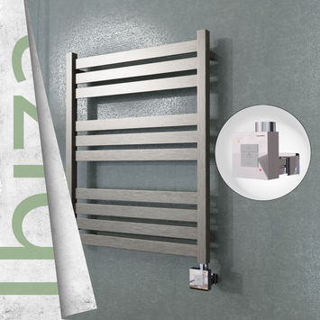 Radiva - Ibiza Elektrikli Havlupan 600x780 Satine Polisaj (KTX1 Termostat) 300W