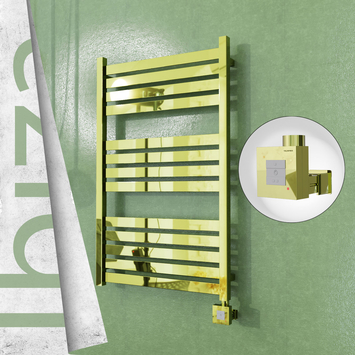  - Ibiza Sèche Serviettes Electrique 600x960 Or Ktx1 300 Watt