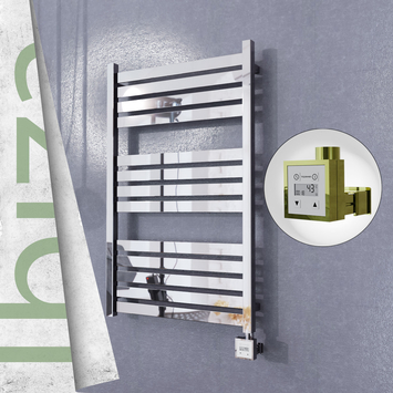Radiva - Ibiza Elektrikli Havlupan 600x960 Ayna Polisaj (KTX3 Termostat) 300W