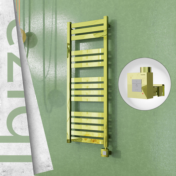 - IBIZA Elektrikli Paslanmaz Çelik Havlupan 400x1165 Altın (KTX1 Termostat) 300W  - IBIZA Elektrikli Paslanmaz Çelik Havlupan 400x1165 Altın (KTX1 Termostat) 300W