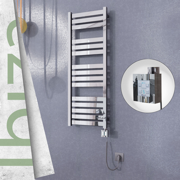 - IBIZA Elektrikli Paslanmaz Çelik Havlupan 400x1165 Ayna Polisaj (KTX4 Termostat) 300W Spiral Kablolu  - IBIZA Elektrikli Paslanmaz Çelik Havlupan 400x1165 Ayna Polisaj (KTX4 Termostat) 300W Spiral Kablolu