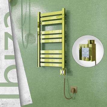 - IBIZA Elektrikli Paslanmaz Çelik Havlupan 400x780 Altın (KTX4 Termostat) 200W Spiral Kablolu  - IBIZA Elektrikli Paslanmaz Çelik Havlupan 400x780 Altın (KTX4 Termostat) 200W Spiral Kablolu