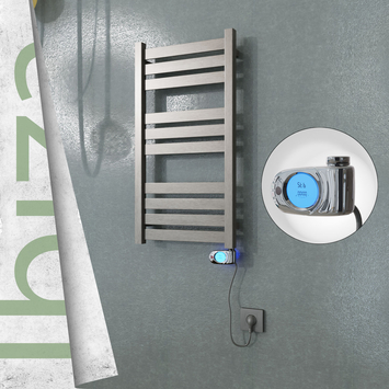 Radiva - Ibiza Elektrikli Paslanmaz Çelik Havlupan 400x780 Satin Polisaj (Musa Termostat) 200W
