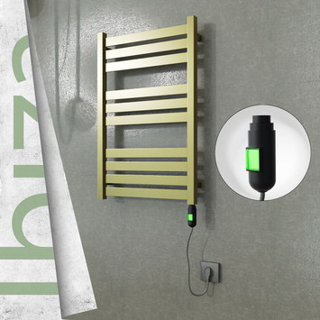 - IBIZA Elektrikli Paslanmaz Çelik Havlupan 500x780 Satine Altın (On/Off Düğmeli) 300W  - IBIZA Elektrikli Paslanmaz Çelik Havlupan 500x780 Satine Altın (On/Off Düğmeli) 300W