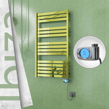 - IBIZA Elektrikli Paslanmaz Çelik Havlupan 600x1165 Altın (Musa Termostat) 600W  - IBIZA Elektrikli Paslanmaz Çelik Havlupan 600x1165 Altın (Musa Termostat) 600W