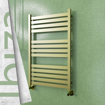 Radiva - IBIZA Paslanmaz Çelik Havlupan 600x960 Satine Altın