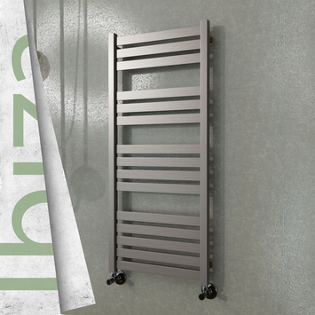 Radiva - Ibiza Sèche Serviettes Décoratif 500x1165 (Acier Inoxydable) Finition peinture satiné