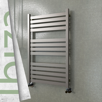 Radiva - Ibiza Sèche Serviettes Décoratif 600x960 (Acier Inoxydable) Finition peinture satiné