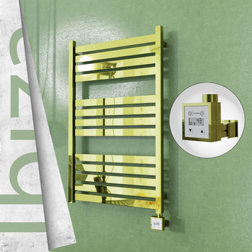 Radiva - Ibiza Sèche Serviettes Electrique 600x960 Or Ktx3 300 W