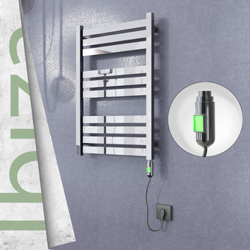 IBIZA Stainless Steel Towel Warmer 500x780 Polishing (On/Off Button) 300W - Thumbnail