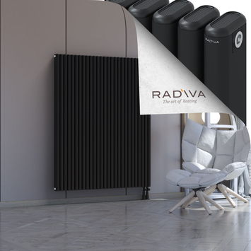 Kotto Aluminium Radiator 1500x1211 Black - Thumbnail