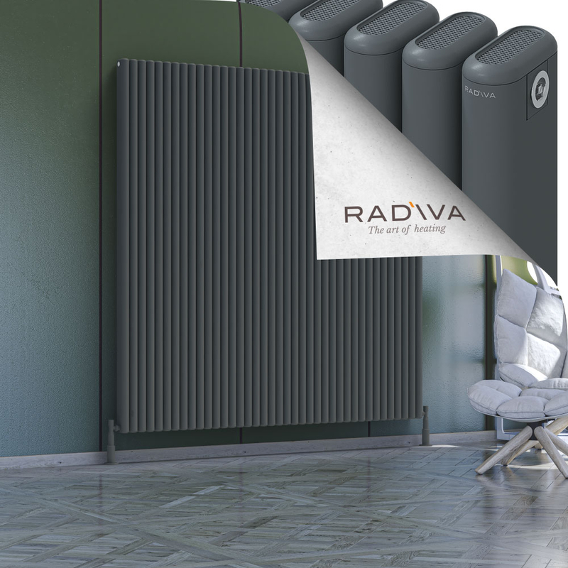 Kotto Aluminium Radiator 1800x1751 Anthracite