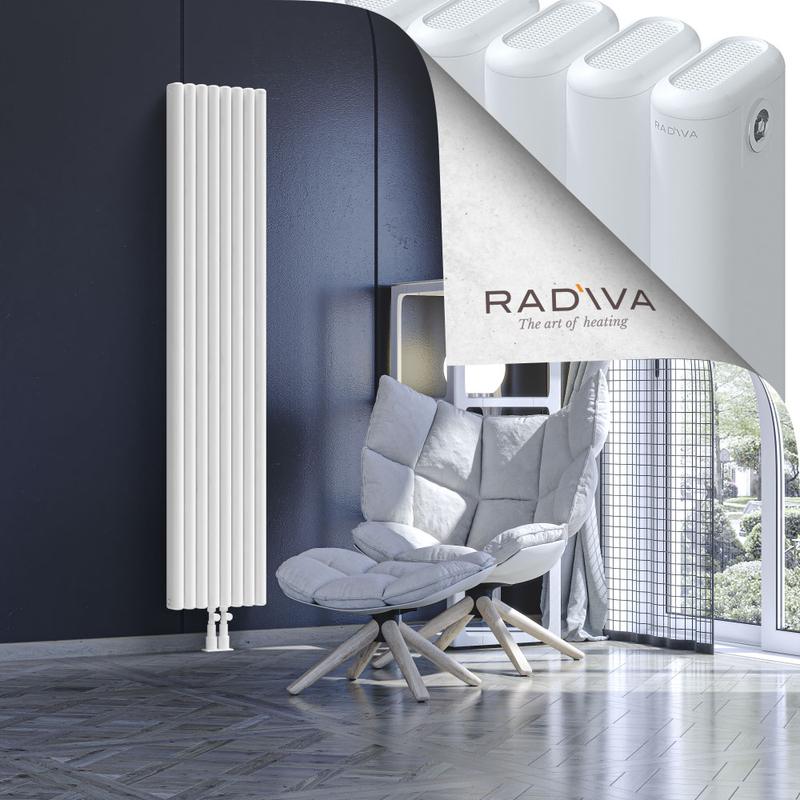 Kotto Aluminium Radiator 1800x356 White